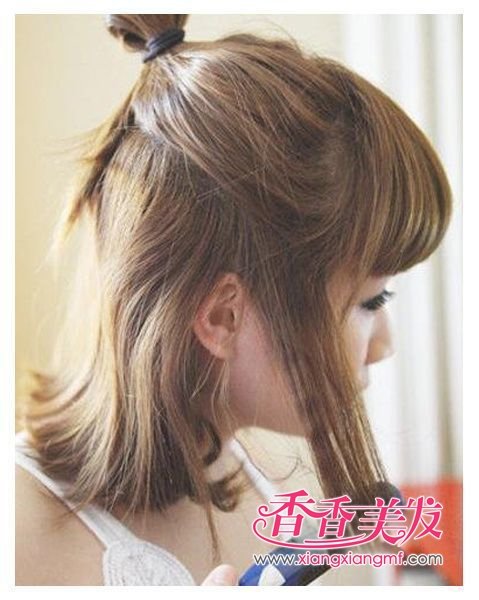 实用短梨花 中短发发型图片(3)_www.xiangxian