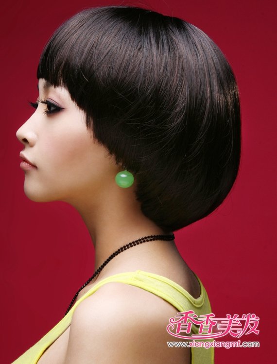 bob头后面发型图片_超短bob头发型图片_lowbob发型图片 ...