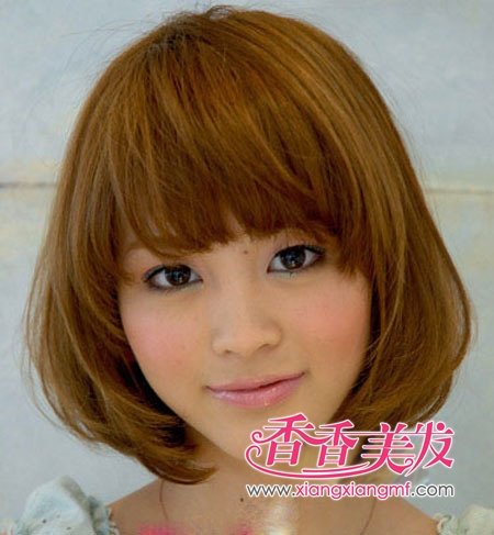 小脸BOB头 bobo发型适合什么脸型(2)_www.x