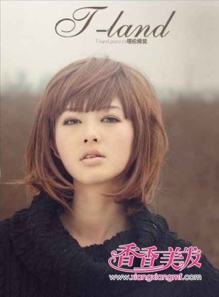 时尚短发 女生帅气短发发型有层次感的bob头,健康的发质很重要,黑色的