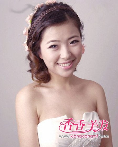 日韩<em>新娘发型</em> <em>最新新娘发型图片</em>(3)_www.xian
