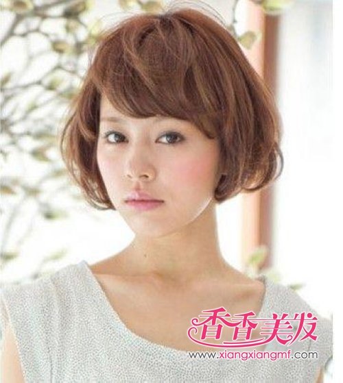 小脸日韩发型+2012发型流行趋势(2)