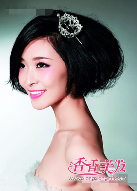 <em>新娘发型</em> 最新<em>新娘发型步骤</em>(7)_www.xiangxian