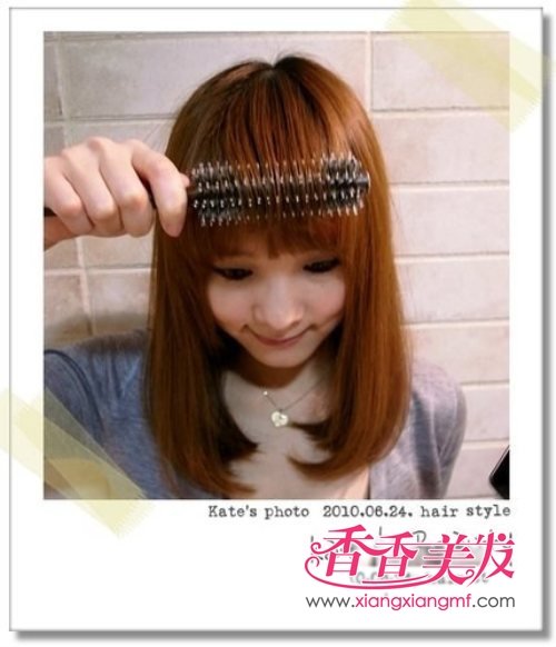 实用台湾发型 圆脸长发发型设计(2)_www.xian