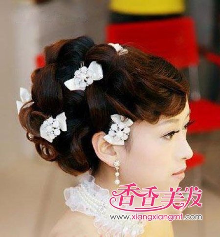新娘婚发+最新时尚新娘发型(9)