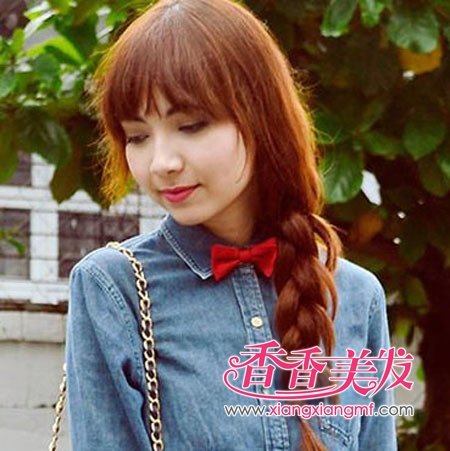 2012所有发型颜色图片 秋季长发(4)