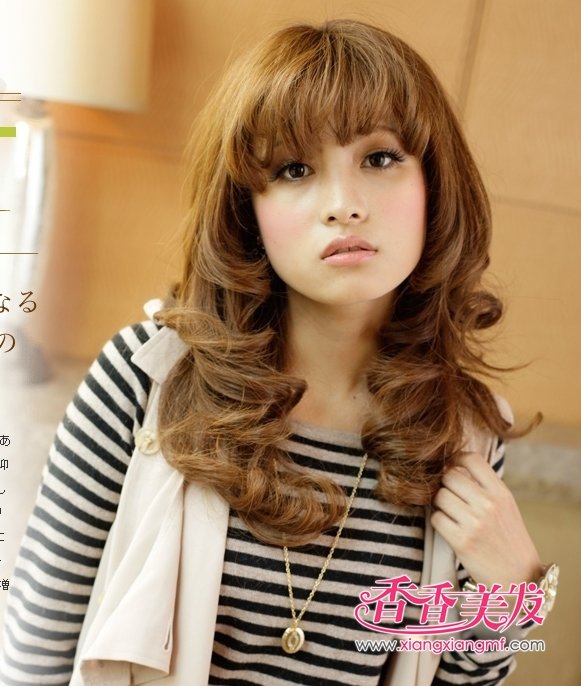 2012年适合长脸的发型 日本简单美发(4)_www