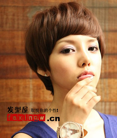 女生发型+<em>短发</em>+适合<em>短头发</em>的发型如何表现