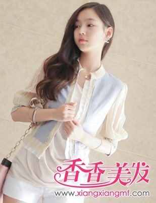 全面的韩版可爱<em>自然卷发型图片</em>(4)_www.xiang