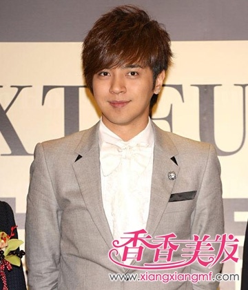 罗志祥的帅气发型叫什么怎么弄 罗志祥斜庞克发型图片(3)_www.xiangxiangmf.com 香香美发网