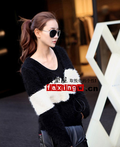 韩式马尾辫的新扎法 韩式马尾辫扎法魅力(3)