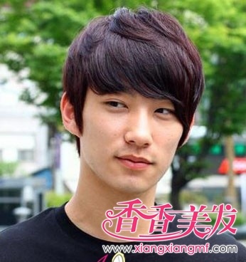 男生斜刘海bob发型怎样