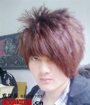 气男生锡纸烫怎么打理 男生锡纸烫发型图片(2