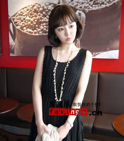 鹅蛋脸适合齐刘海吗 鹅蛋脸适合的齐刘海是什么样的(2)