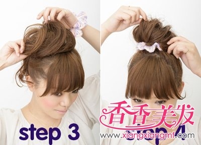 教你中长头发怎么扎<em>好看</em> 韩国中长发<em>发型扎法</em>