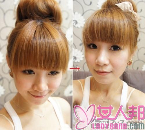 简单包包头<em>扎法</em>技巧(4)