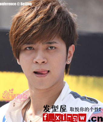 斜庞克发型怎么剪怎么留