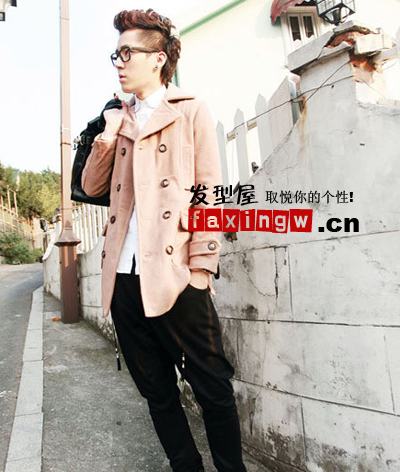 男士短发发型鲨鱼头图片