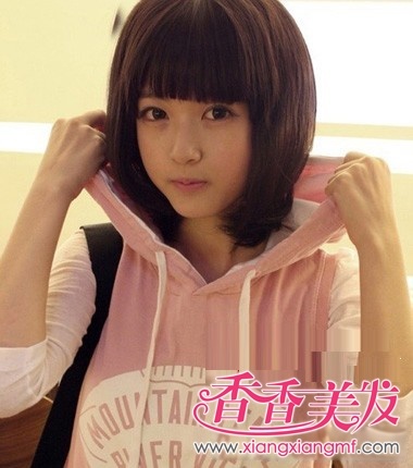 小圆脸适合什么刘海来展现自身发型