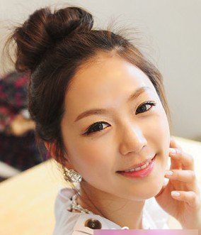 如果没有刘海怎么扎头发 没有刘海的发型扎法