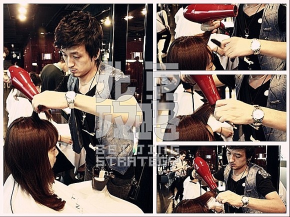 烫过漂亮的梨花<em>头如何打理</em> 漂亮的梨花烫<em>打理</em>