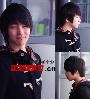 普遍的<em>男生</em>直发发型设计 <em>男生头发拉直</em>效果图