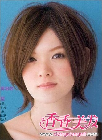 圆脸剪什么短发好看分析 适合圆脸的女生短发