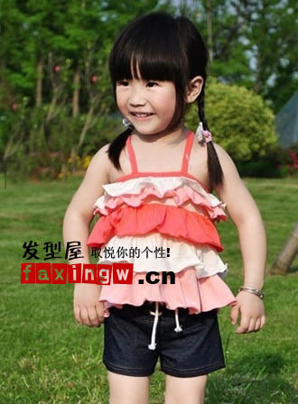 幼儿演出发型大全(