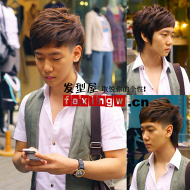 <em>男生烫那种</em>发型<em>好看</em> 全面的阳光男生烫发发型