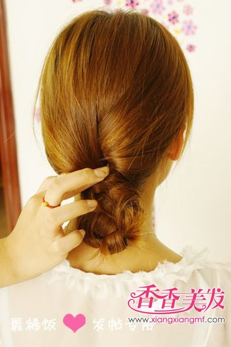 最简单盘发diy教程 简单三步让你轻松拥有盘发