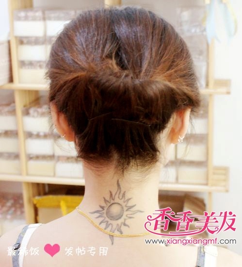 短发美眉盘发技巧指南 让短发轻松变盘发