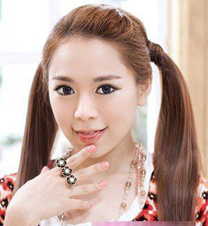 <em>没有刘海</em>的<em>女生发型</em>如何整理(2)