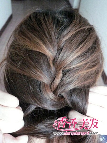 DIY梨花头+蜈蚣头　2012梨花头发型图片