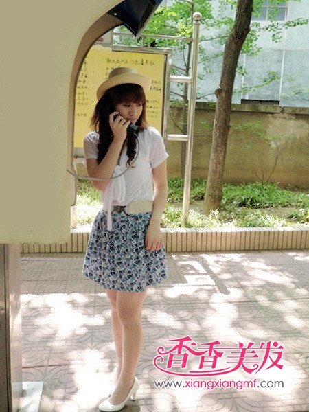 DIY梨花头+蜈蚣头　2012梨花头发型图片