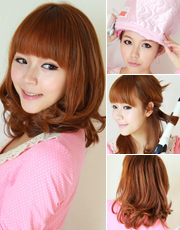 干枯发秋冬护理+卷烫梨花头 最新梨花头发型图片