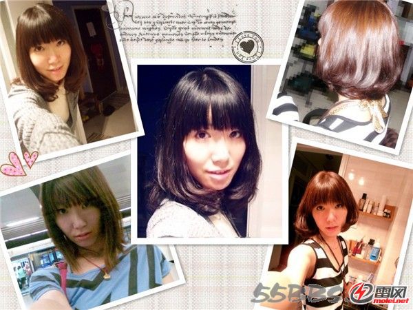 可爱梨花头的图片,小梨花发型