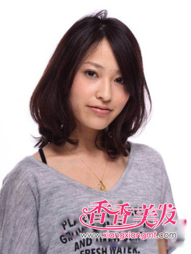 可爱梨花头的图片,小梨花发型