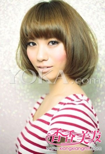 梨花头烫出来的效果,梨花烫发图片