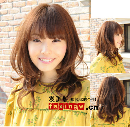 适合长脸的梨花头,梨花头适合长脸型