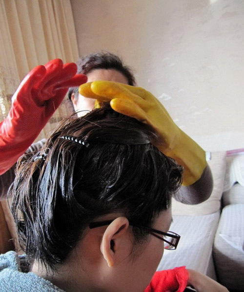 ���Լ�Ⱦͷ������ ����ѧ��Ⱦ������