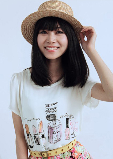 ɢ����Ů���ʵ�ֱ���滨ͷ