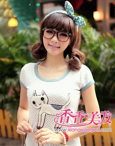 一懒到底 适合圆脸的扎发推荐